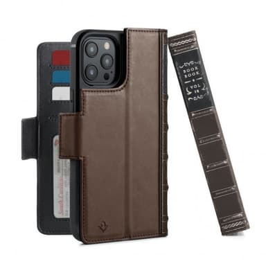 BookBook iPhone 12 Pro Max Etui Brun