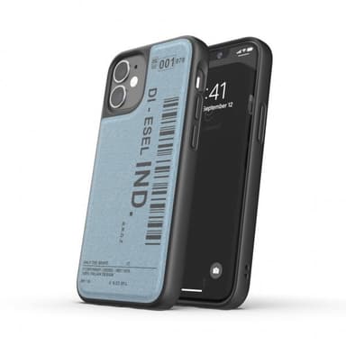 iPhone 12 Mini Cover Moulded Case Denim Sort