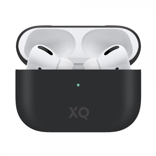 XQISIT AirPods Pro Cover Silikoneei Case Sort