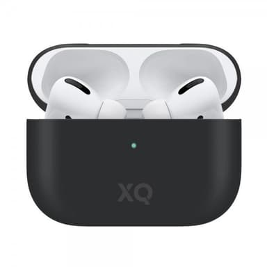 XQISIT AirPods Pro Cover Silikoneei Case Sort