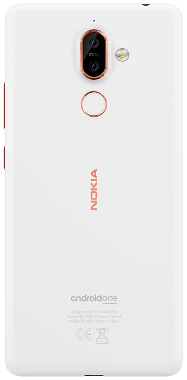 Nokia 7 Plus smartphone (white copper)