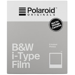 Polaroid Originals i-type sort-hvid film (8 ark)