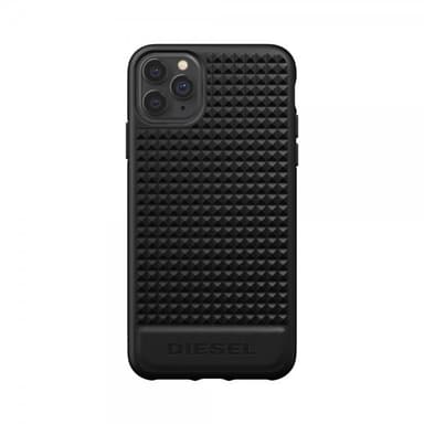 Diesel iPhone 11 Pro Max Skal Moulded Case Premium Leather Studs Svart