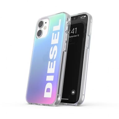 iPhone 12 Mini Cover Snap Case Holographic Hvid