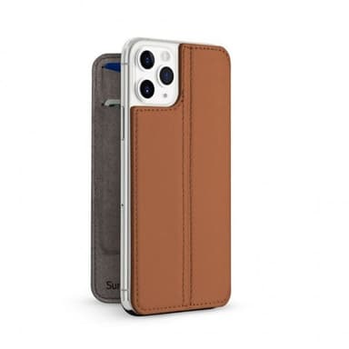 iPhone 11 Pro Max Etui SurfacePad Cognac