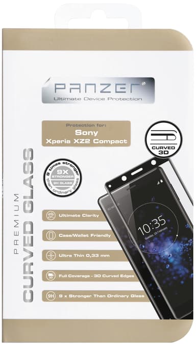 Panzer skærmbeskytter til Sony Xperia XZ2 Compact