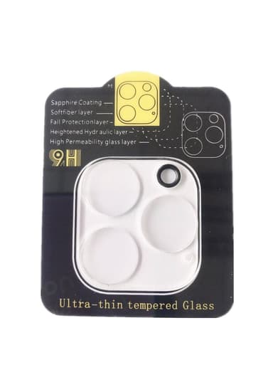 Objektivdæksel til iPhone 12 Pro Max kamera i hærdet glas 2-pak