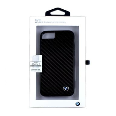 BMW Mobilskal till Apple iPhone 7/8/SE Kolfiber Svart