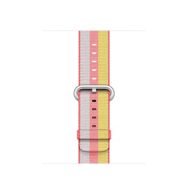 Apple Watch rem 42 mm Sport Loop flettet nylonrem (red stripe)