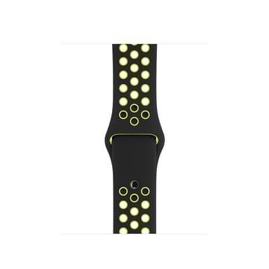 Apple Watch rem Nike 44 mm Sportsrem (sort/volt)