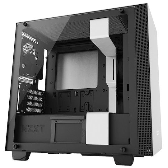 NZXT H400i Micro ATX PC-kabinet (mat hvid)