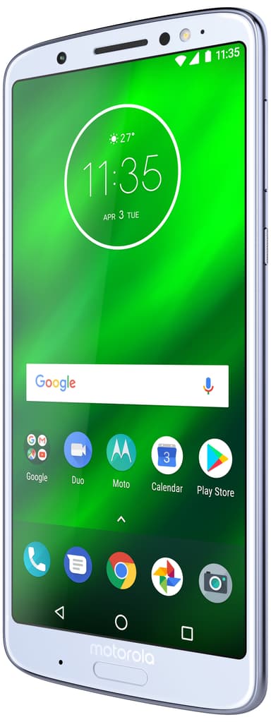 Motorola Moto G6 Plus smartphone (nimbus blue)
