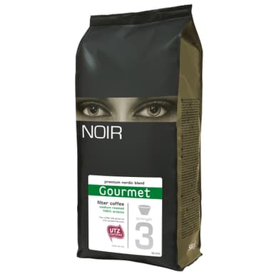 Noir Gourmet malet kaffe