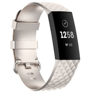 Sport Armbånd til Fitbit Charge 4 - Sølv
