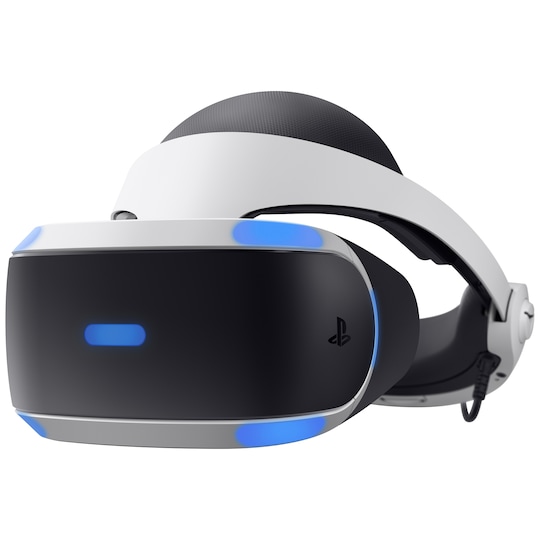 PlayStation VR headset 2018 + PS4 kamera og VR Worlds