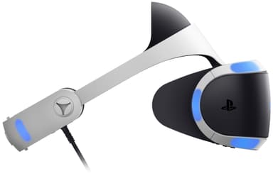 PlayStation VR headset 2018 + PS4 kamera og VR Worlds