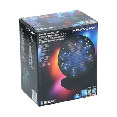 Dunlop Bluetooth Højttaler med LED