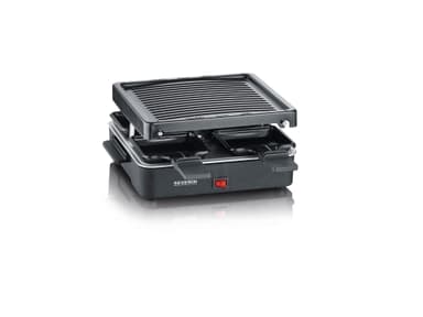 Severin Raclette 4 pers. 600 watt Sort