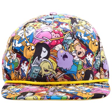 Adventure Time snapback cap (flerfarvet)