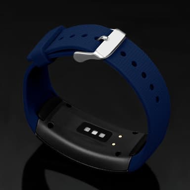 Samsung Gear Fit2 silikone armbånd - blå