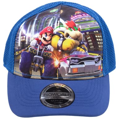 Nintendo – Mario vs. Bowser cap (blå)
