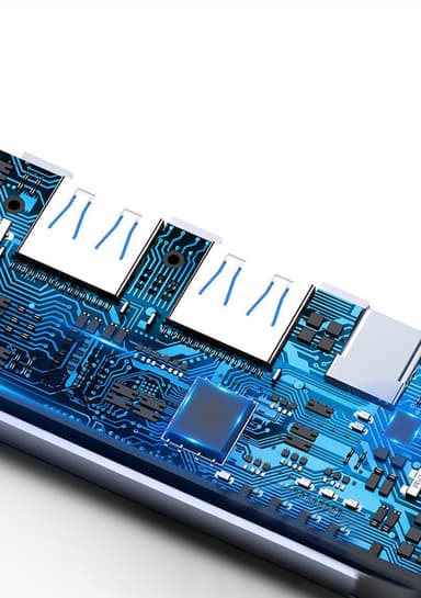 USB-C Multiport-adapter med USB3.0 og 4K HDMI