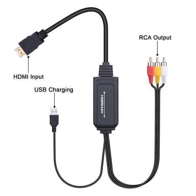 HDMI til - HDMI til RCA | Elgiganten