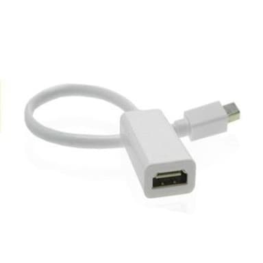 Mini DP DisplayPort till HDMI kompatibel adapter FullHD