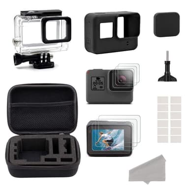 Tilbehørssæt GoPro Hero 5/6/7 med taske