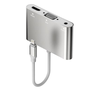 Natur Mars Ballade Lightning adapter til HDMI/VGA og Audio | Elgiganten