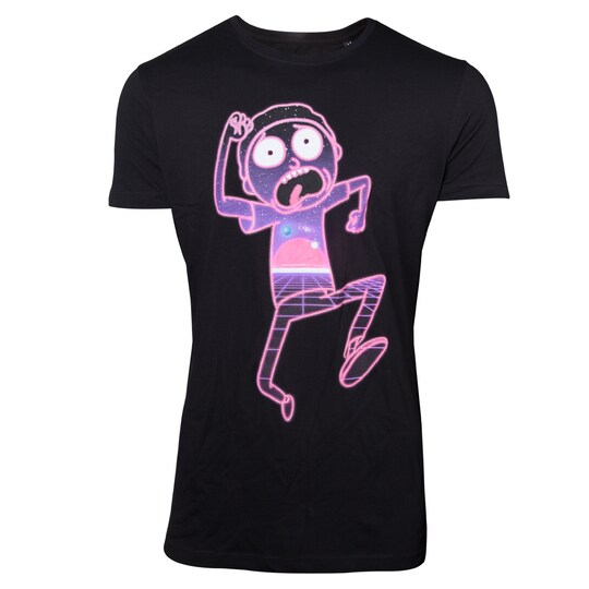 T-shirt Rick & Morty – Neon Morty (S)