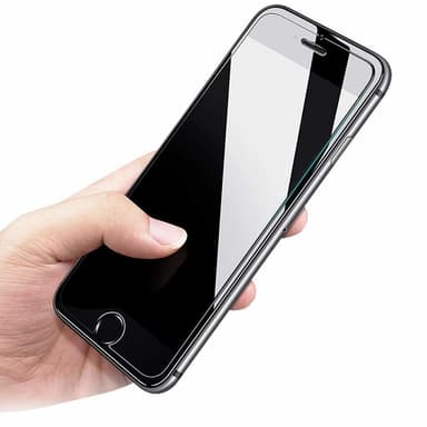 Skærmbeskytter iPhone 8 Hærdet glas Transparent 2-pak