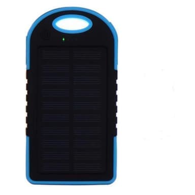 Powerbank 5000 mAh - vandtæt - blå