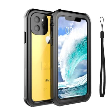 iPhone 11 Pro stødbestandigt og vandtæt cover - sort / grå
