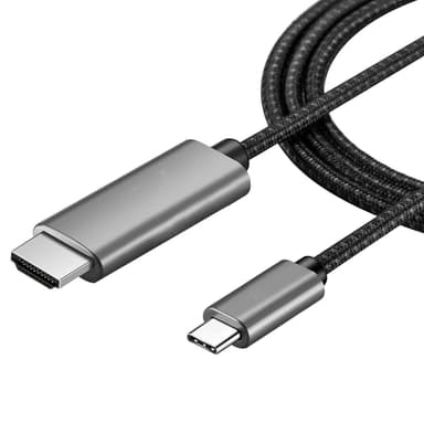 lytter Forsvinde Guvernør USB-C till HDMI kabel 4K - 2 meter | Elgiganten