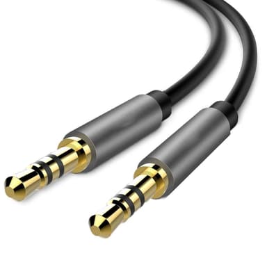 Lydkabel med 3,5 mm-stik - 1 m
