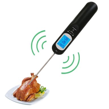 Digital stege termometer med LED og timer