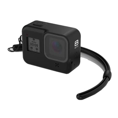 GoPro Hero 8 Sort skal/beskyttelsessilikone Sort 323