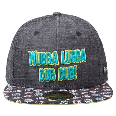 Rick & Morty Wuuba Luuba Dub Dub! snapback cap
