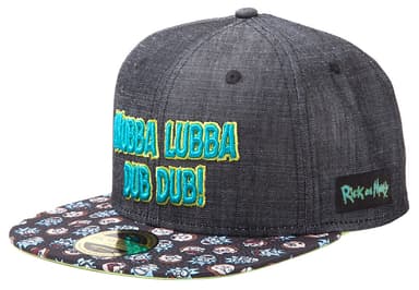 Rick & Morty Wuuba Luuba Dub Dub! snapback cap