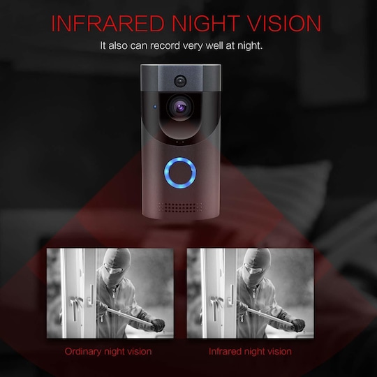 Video-intercom - dørkamera Wifi 720p