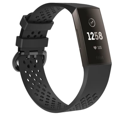 Fitbit Charge 3/4 armbånd sort (S)