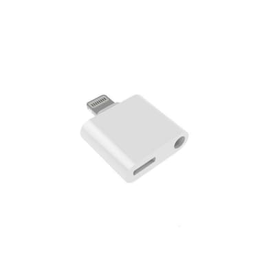 Lyd- og strømadapter til iPhone 7/8/X