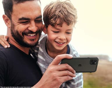 INF iPhone 11 cover silikone Sort/Grå