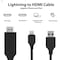 Lightning til HDMI-adapterkabel - 2 meter