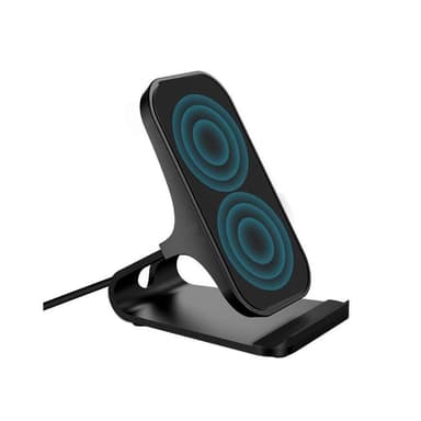 Trådløs oplader - Qi-ladestativ til hurtig opladning 10W