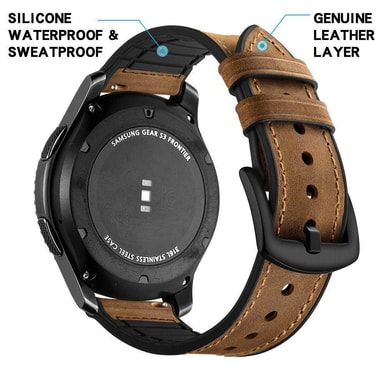Samsung Gear S3 Frontier Armband Läder