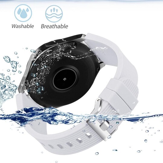Armbånd Samsung Galaxy Watch 46 mm - hvid - L.