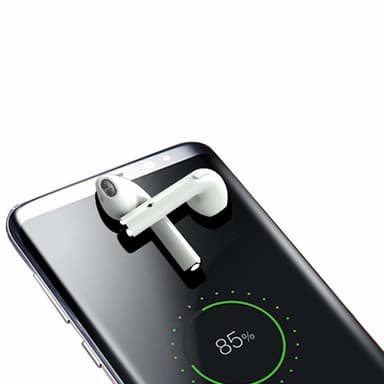 In-ear Bluetooth-hovedtelefoner med opladningskasse