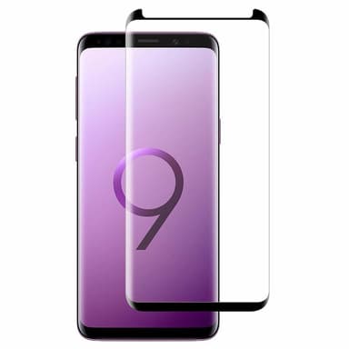 Skærmbeskytter Samsung Galaxy S9 Hærdet Glas Sort